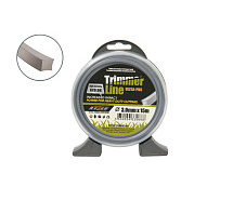 Леска триммерная (квадратная) 3,0мм 15м Ultra-pro Alulon REZER 03.007.00007