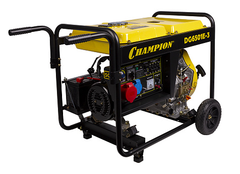 Генератор дизельный CHAMPION DG 6501E-3