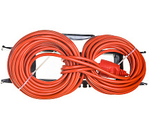 Удлинитель на рамке ПВС 2х2,5 20м GLANZEN ER-20-010