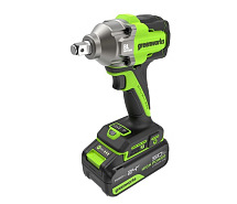 Гайковерт ударный аккумуляторный GREENWORKS IW5500 1х5Ah 3805007CUG