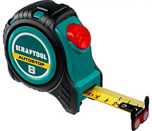 Рулетка 8м х 25мм с автостопом KRAFTOOL AutoStop 3412-8-25_z01