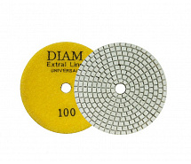 Круг шлифовальный алмазный для мокрой/сухой обработки 100мм №100 DIAM EXTRA Line Universal 000673