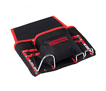 Подсумок поясной с 8карманами + держатель молотка и клещей MATRIX 90242