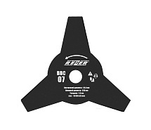 Нож 3-лучевой 230х20мм для бензокос REZER BC-07