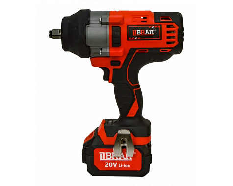 Гайковерт аккумуляторный BRAIT BCIW20-4-1000PUBL PRO 1х4Ah