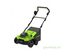 Аэратор-скарификатор аккумуляторный GREENWORKS GD40SC38II без АКБ и ЗУ 2517607
