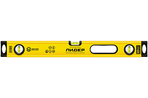 Уровень магнитный 600мм ЦентроИнструмент Лидер ЛМ14-600