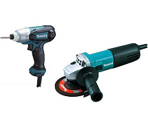 Шуруповерт TD 0101 + Шлифмашина 9555HN MAKITA DK 0169