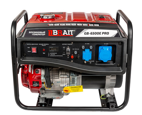 Генератор бензиновый BRAIT GB-6500E PRO