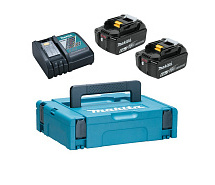 Набор: BL 1860B 18V 6,0Ah Li-ion 2шт + DC 18RC MAKITA MKP1RG182 198118-0