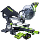 Пила торцовочная аккумуляторная GREENWORKS GD24MS216 1х8Ah 1501707UH