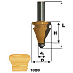 Фреза кромочная фигурная ф35х38мм хв.12мм ЭНКОР