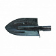 Лопата штыковая с ребрами жесткости (рельсовая сталь) СИБРТЕХ 61470