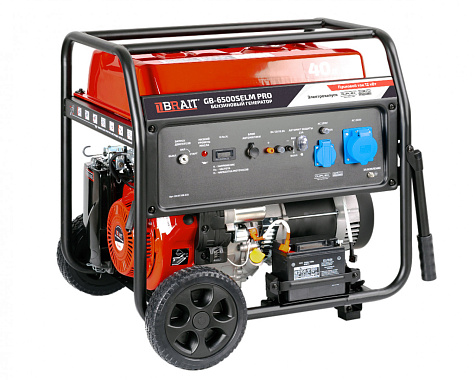 Генератор бензиновый BRAIT GB-6500SELM PRO