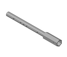 Удлинители колесных осей вал S-32/круг 30мм 425мм 2шт