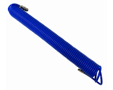 Шланг пневматический спиральный 8х5мм 15бар 15м BRAIT BSH 15 PU