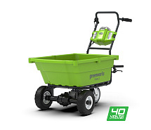 Тележка аккумуляторная GREENWORKS G40GC без АКБ и ЗУ 7400007