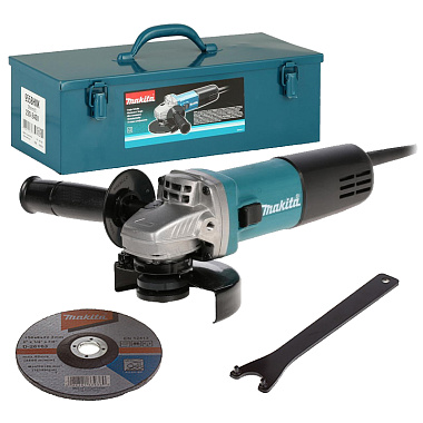 Шлифмашина угловая MAKITA 9558HNRK (кейс)