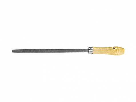 Напильник трехгранный 250мм деревянная ручка СИБРТЕХ 16029