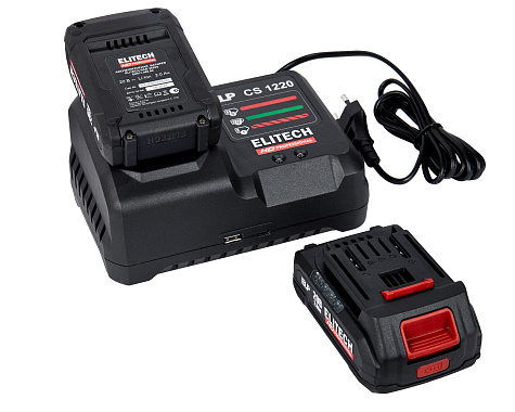 Винтоверт ударный аккумуляторный ELITECH HD CS 2003SL 2х2Ah