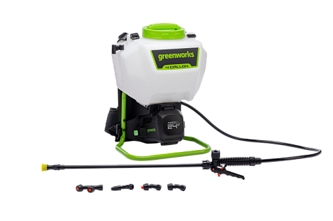 Опрыскиватель аккумуляторный GREENWORKS G24BPSII 1х2Ah 5300307UA