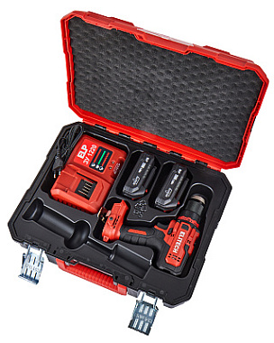 Дрель-шуруповерт аккумуляторная ELITECH ДА 20БЛ2 2х2Ah