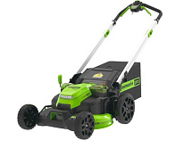 Газонокосилка самоходная аккумуляторная GREENWORKS GD60LM61K5 TwinForce 1х5Ah 2519107/5