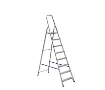 Стремянка алюминиевая 8 ступеней АЛЮМЕТ AM708