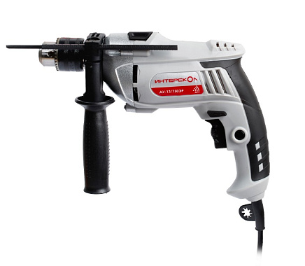 Дрель ударная ИНТЕРСКОЛ ДУ-13/750ЭР