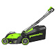 Газонокосилка аккумуляторная GREENWORKS GD40LM411K4 1х4Ah 2521007UB