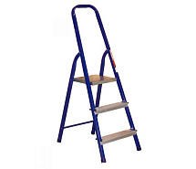 Стремянка стальная 3 ступени профиль 30х20мм АЛЮМЕТ ML8303