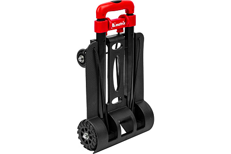 Тележка хозяйственная 40кг складная 4-х колесная MATRIX 98205