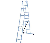 Лестница-стремянка 2-секционная алюминиевая Новая Высота Стандарт NV1220 2х11