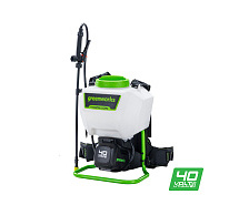 Опрыскиватель аккумуляторный GREENWORKS G40BPS без АКБ и ЗУ 5300007