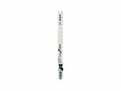 Пилки для электролобзика по дереву 100мм T101B HCS 5шт BOSCH 2608630030