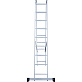 Лестница-стремянка 2-секционная алюминиевая Новая Высота Стандарт NV1220 2х9
