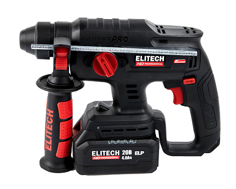 Перфоратор аккумуляторный SDS Plus ELITECH HD CRH 2022SL 1х4Ah