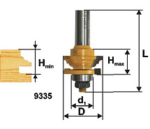 Фреза комбинированная рамочная ЭНКОР    