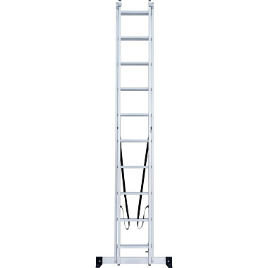 Лестница-стремянка 2-секционная алюминиевая Новая Высота Стандарт NV1220 2х10