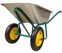 Тачка строительная 2-х колесная пневмо колеса LINSTOR 32.100.200