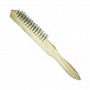 Щетка металлическая 3-рядная с деревянной ручкой SPARTA 748205