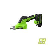 Ножницы-кусторез аккумуляторные GREENWORKS G24SHT без АКБ и ЗУ 1600607