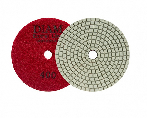 Круг шлифовальный алмазный для мокрой/сухой обработки 100мм №400 DIAM EXTRA Line Universal 000675
