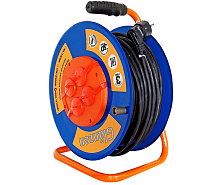 Удлинитель на катушке КГ 3х2,5 30м 4гнезда GLANZEN EB-30-011