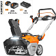 Снегоуборщик аккумуляторный DAEWOO DAST 6042Li SET 2x5Ah