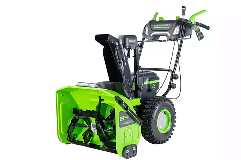 Снегоуборщик самоходный аккумуляторный GREENWORKS GD82ST56 3х8Ah 2602807UF3
