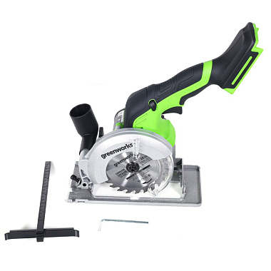 Пила дисковая аккумуляторная GREENWORKS G24MCS без АКБ и ЗУ 1501207