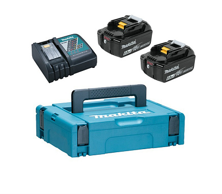 Набор: BL 1860B 18V 6,0Ah Li-ion 2шт + DC 18RC MAKITA MKP1RG182 198118-0