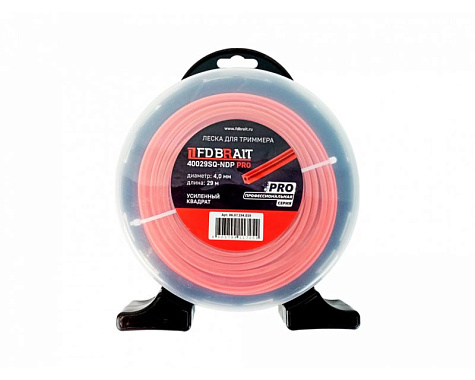Леска триммерная (квадрат витой) 4мм х 29м BRAIT 40029 SQ-NDP PRO