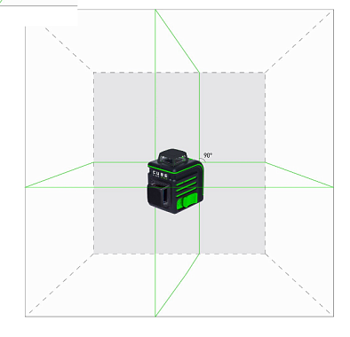 Уровень лазерный ADA CUBE 2-360 GREEN Professional Edition А00534